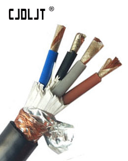 fire resistant PVC insulated PVC sheathed copper core shielded flexible cable
